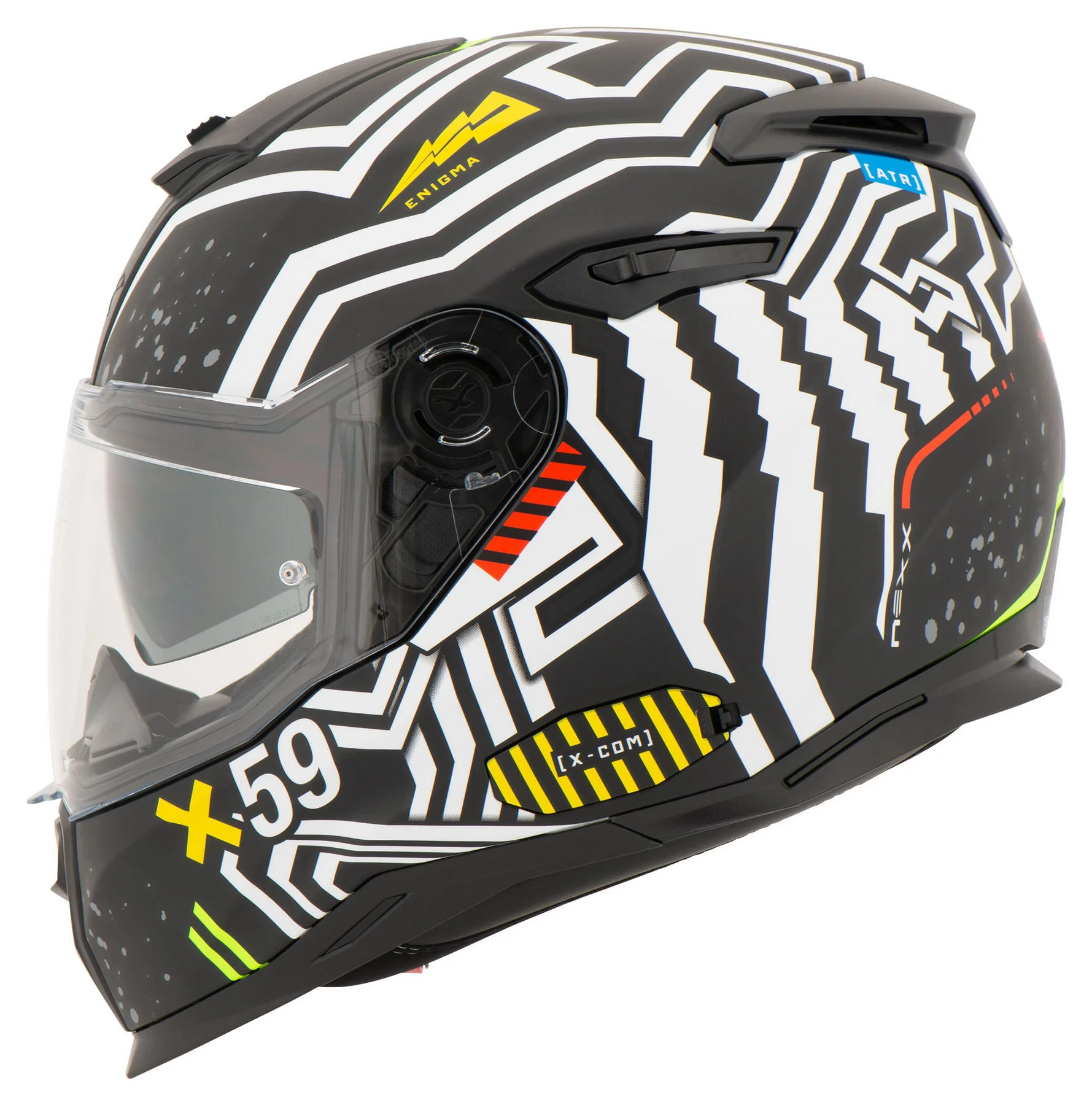 Nexx SX.100 Enigma Full-Face Helmet 1 Nexx SX.100 Enigma Full-Face Helmet