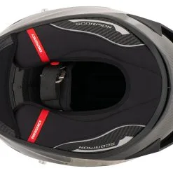 Scorpion SCORP.EXO-R1 CARBON AIR 19 Scorpion SCORP.EXO-R1 CARBON AIR -Helmet Spare Parts Sales 24.35.34.D5ScorpionEXOR1CarbonAirSchwarz21638741020