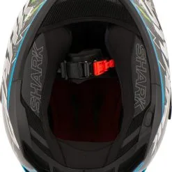 Shark Skwal 2 Noxxys Full-Face Helmet 22 Shark Skwal 2 Noxxys Full-Face Helmet -Helmet Spare Parts Sales 74.da .8a.D5SharkSkwal2AnthrazitBlauGruen21702041020