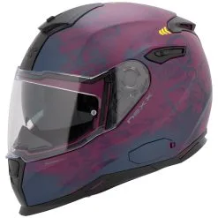 Nexx SX.100 Toxic Full-Face Helmet -Helmet Spare Parts Sales 75.9a.fe .D6NexxSX100ToxicMattLilaBlau21539641019