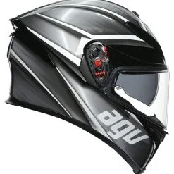 AGV K5 S Tempest -Helmet Spare Parts Sales 79.e6.8a.D1AGVK5STempestanthrazitweissschwarz217409