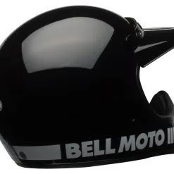Bell Moto-3 Classic Black -Helmet Spare Parts Sales 7a.d0.32.ARG217259BellMotoD9