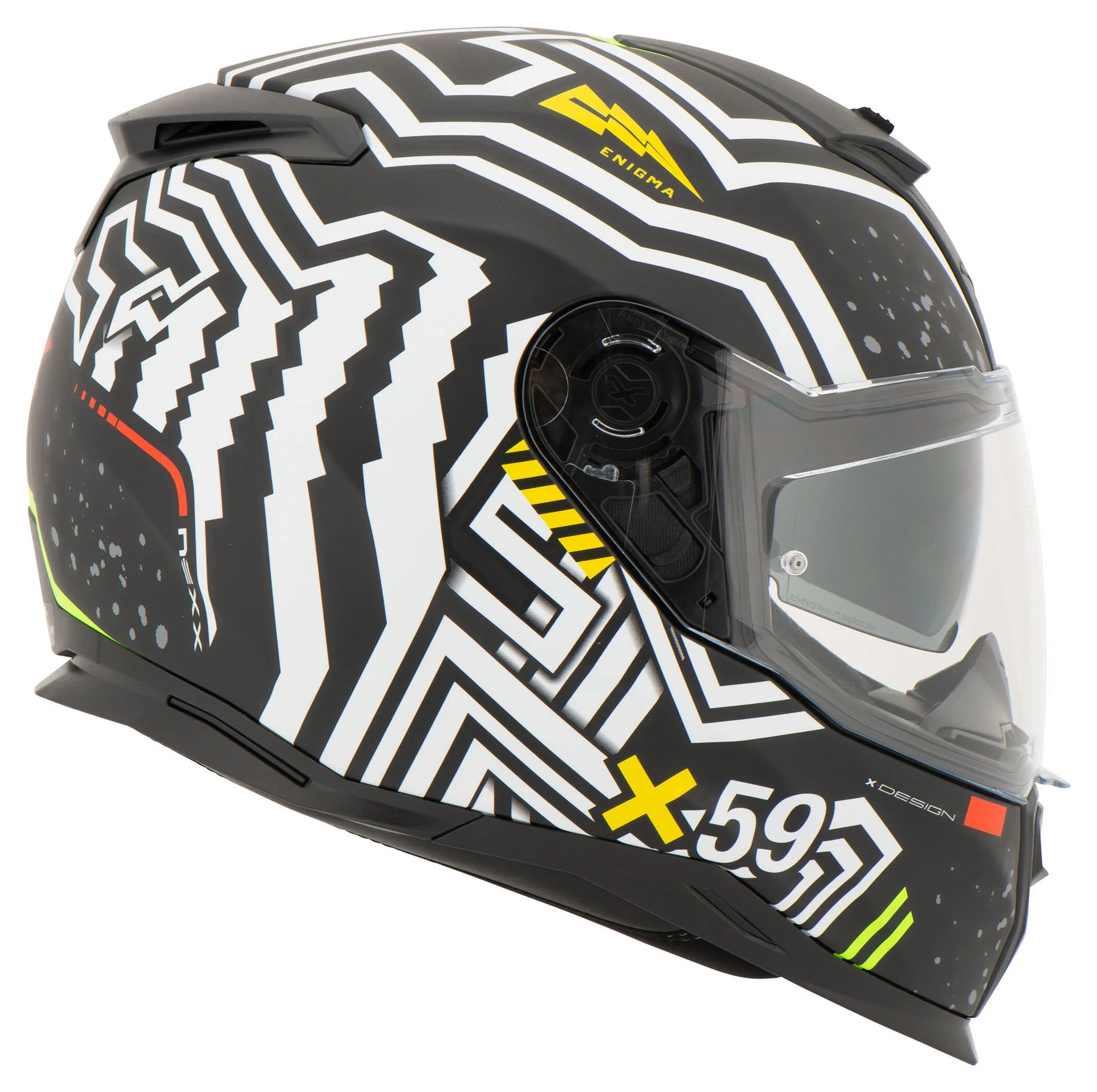 Nexx SX.100 Enigma Full-Face Helmet 4 Nexx SX.100 Enigma Full-Face Helmet - Image 4