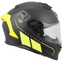 Scorpion Exo-R1 Carbon Air -Helmet Spare Parts Sales a8.a6.a6.D1ScorpionExoR1CarbonAirCorpusIIschwarzneon217157