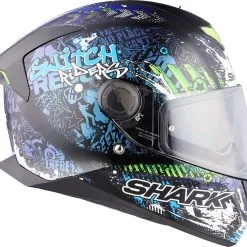SHARK SKWAL 2 SIZE XS 10 SHARK SKWAL 2 SIZE XS -Helmet Spare Parts Sales c7.dd .23.D1SharkSkwal2SwitchRiders2SchwarzBlauGruen21637441019