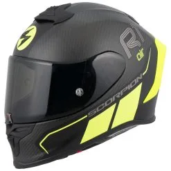 Scorpion Exo-R1 Carbon Air -Helmet Spare Parts Sales de.91.8d.D10ScorpionExoR1CarbonAirCorpusIIschwarzneon217157