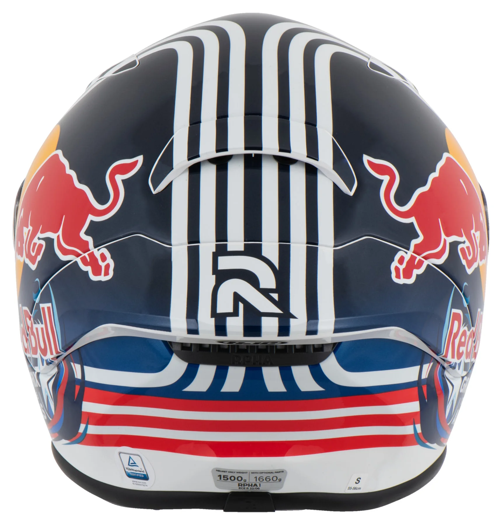 HJC RPHA 1 Red Bull Austin GP 9 HJC RPHA 1 Red Bull Austin GP - Image 9